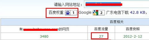 分析百度流量如何影响百度权重[图1]